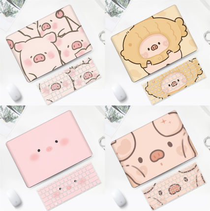 可爱小猪华为matebook14/13保护壳适用Xpro电脑14s外壳D16磨砂防水SE版荣耀magicbook14pro笔记本透明保护套