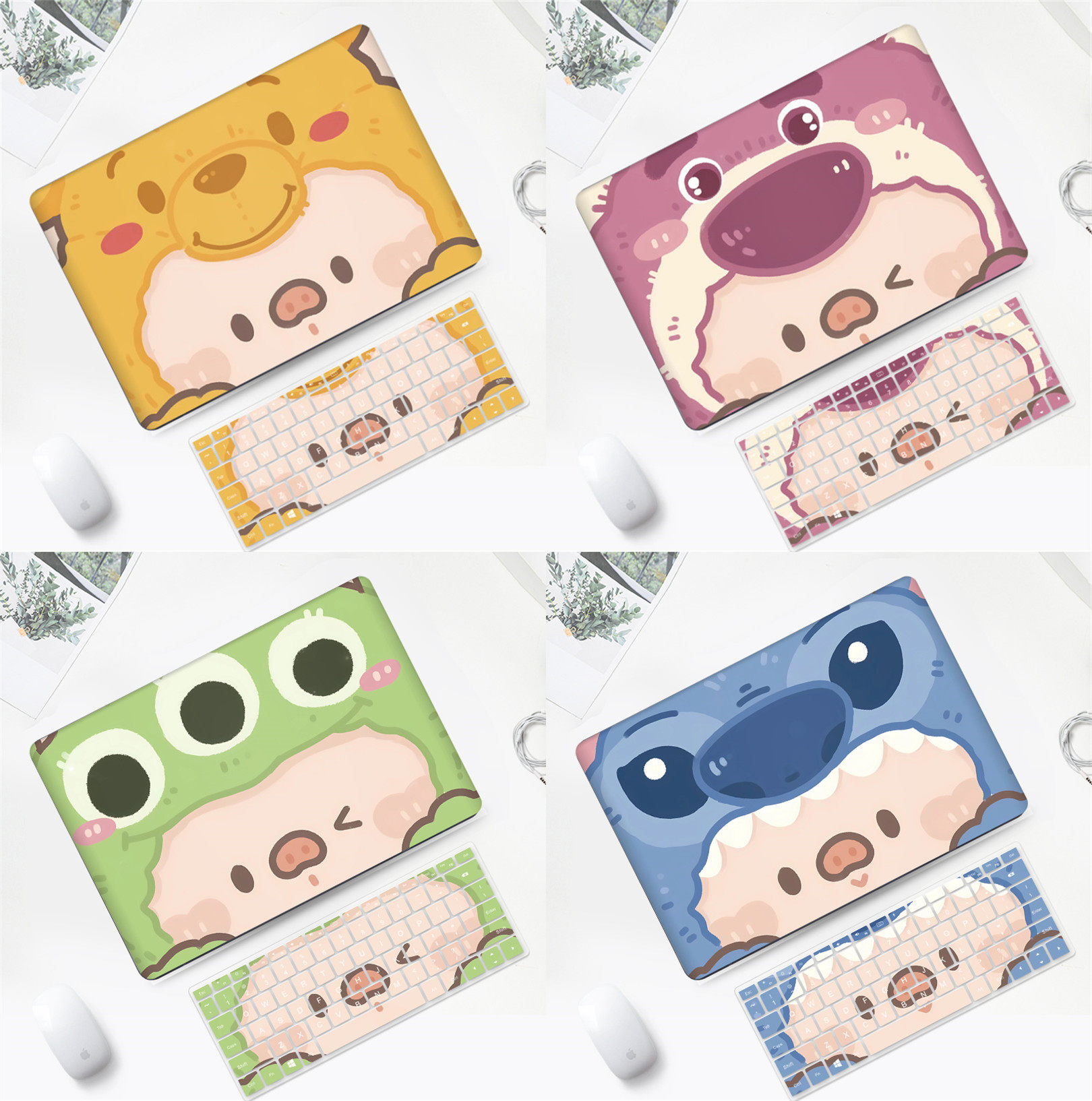 猪版迪士尼华为matebook14保护壳