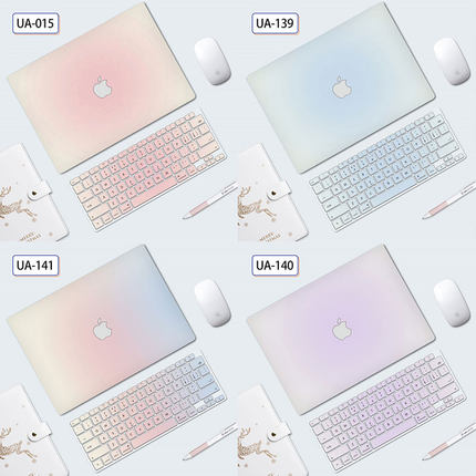 渐变色苹果Macbookpro13.3英寸保护壳适用macbookair15.3笔记本Pro16电脑Air13.6磨砂Pro14.2寸外壳M1保护套