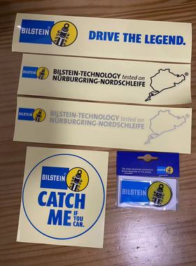 正品 限量 周边 BILSTEIN 倍适登 车贴 贴纸 摩托车 B6 B8 B12 14