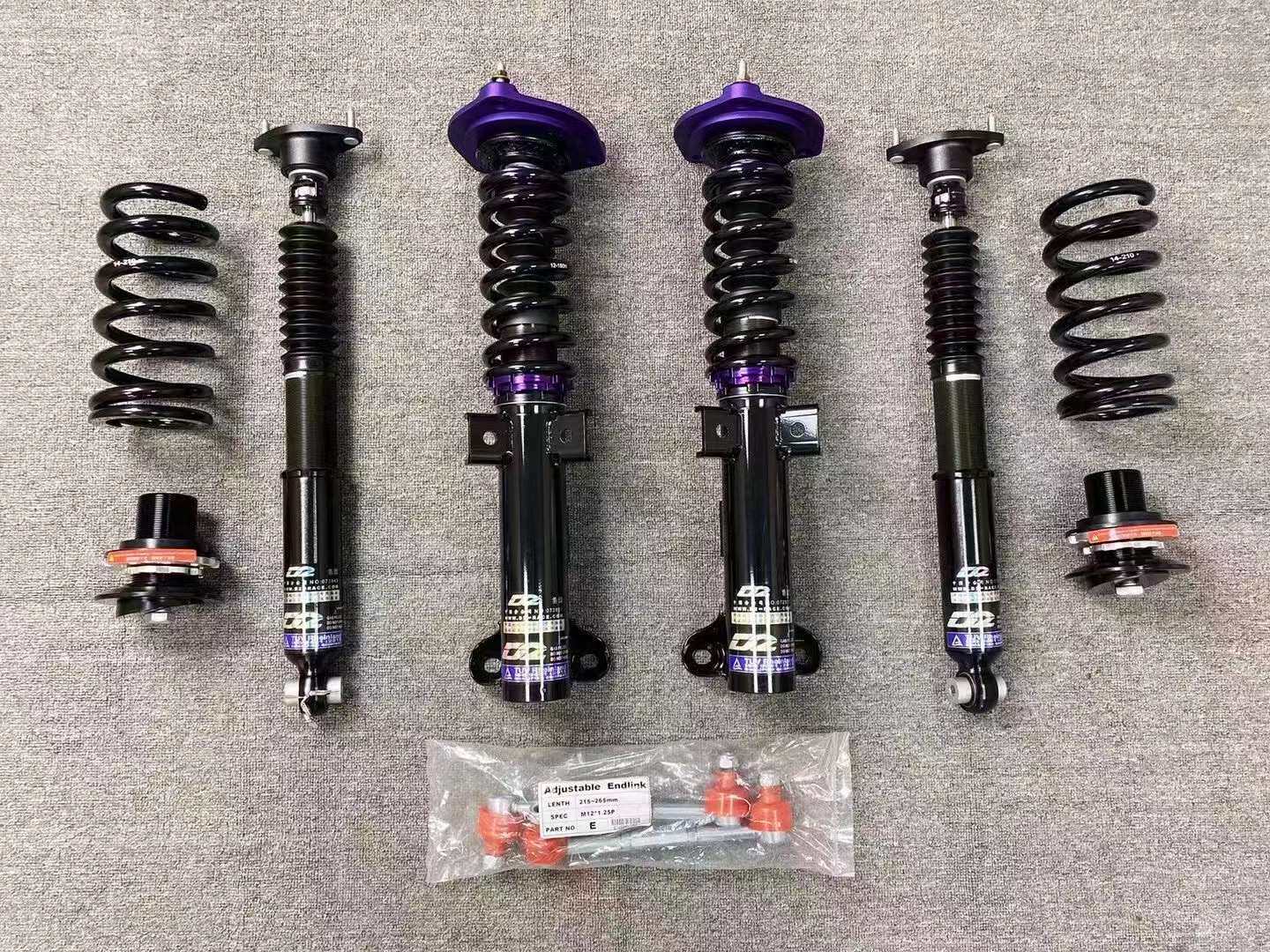 台湾D2绞牙避震减震适用玛莎拉蒂吉博力 宾利 欧陆 雅致 F430 458