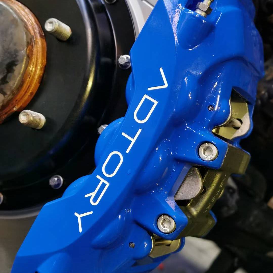 ADTORY敏胜刹车卡钳 敏胜A6刹车适用于奥迪A6L A7 油管碟盘皮改装