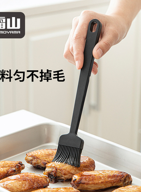 霜山硅胶油刷家用料理刷子不掉毛食品级厨房多功能烘焙工具烧烤刷