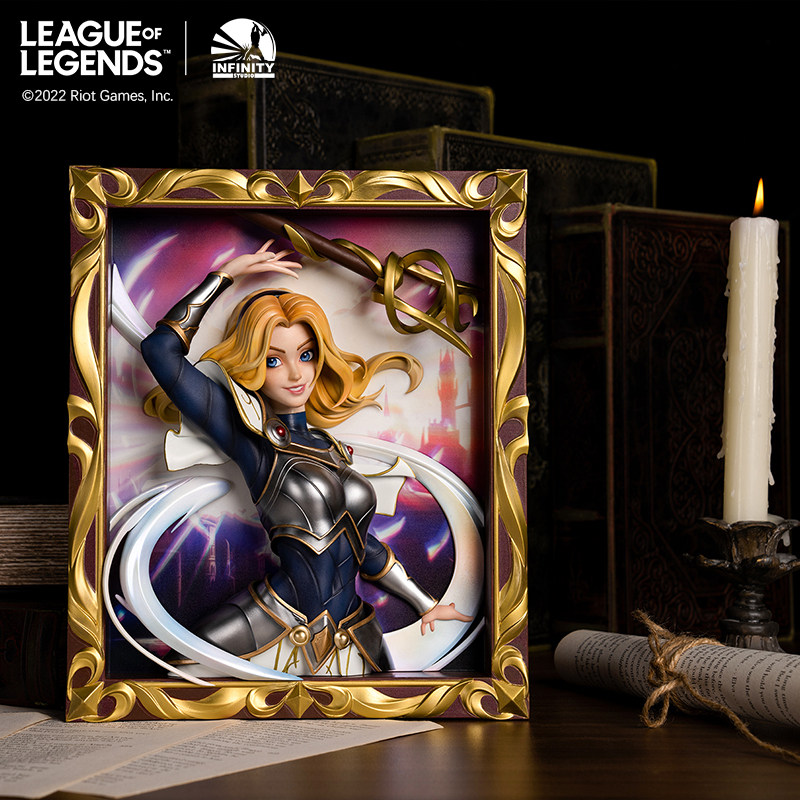 【开天工作室】《英雄联盟》光辉女郎-拉克丝 立体收藏相框