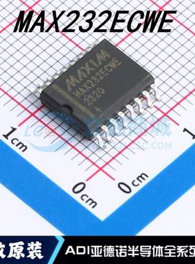 MAX232ECWE+ 封装 SOIC-16 MAX232 RS232芯片 原装现货直拍