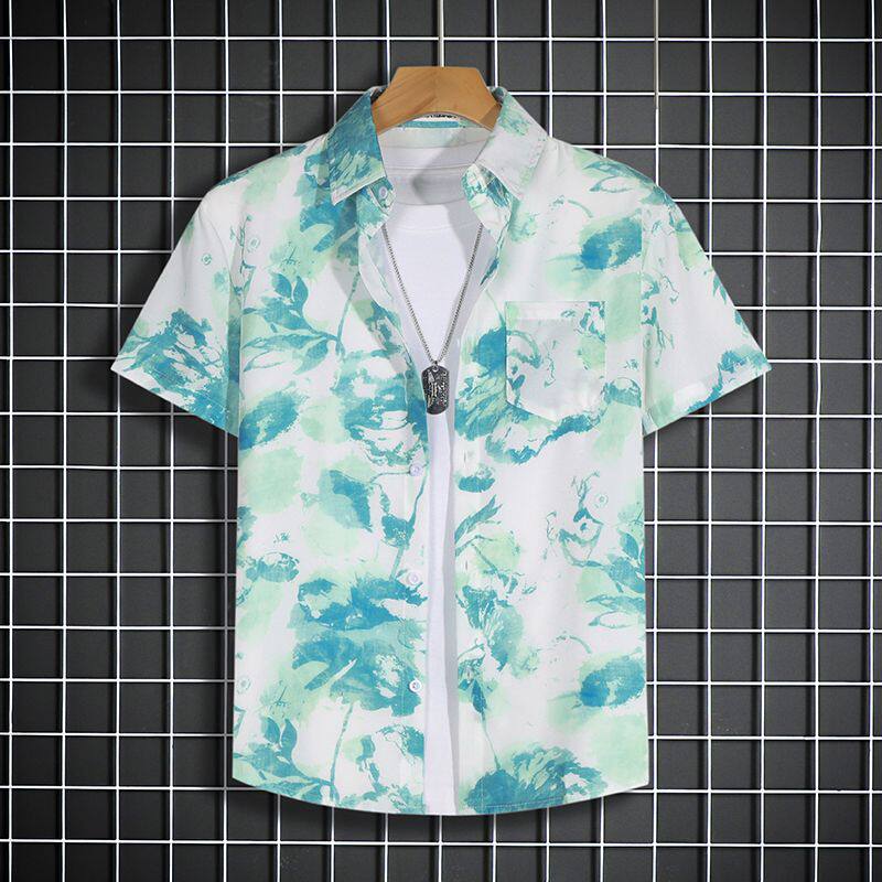 海边度假沙滩裤男士三亚旅行穿搭套装冰丝速干可下水男装短裤泳裤