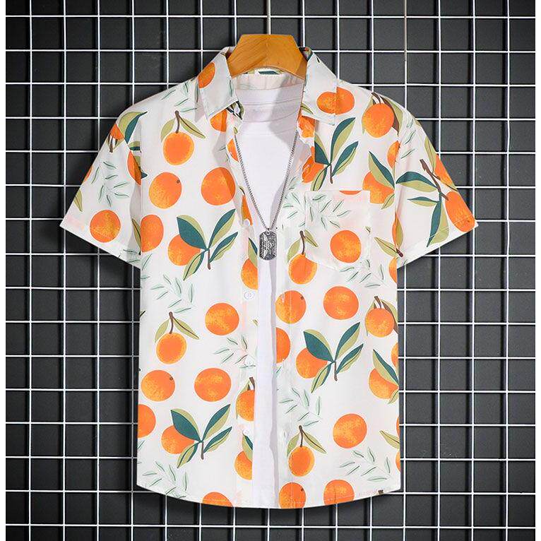 沙滩裤男夏季速干宽松大码泳裤海边度假沙滩服花短裤穿搭套装裤子