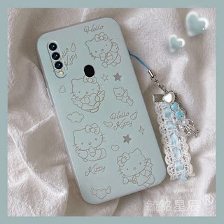 新款蓝色hellokitty适用OPPOA2Pro手机壳A1Pro透明A7硅胶的A5挂件ins风A3猫咪A8可爱A7x小众防摔卡通kt猫女生