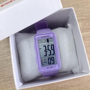 电子手表女孩ins学院风初中学生独角兽韩版运动潮流夜光防水闹钟