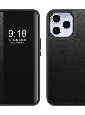 华为荣耀60SE手机壳Honor 60Se 5G保护套GIA一ANOO翻盖G1A-AN00适用h0n0r 60es荣誉CIA TN00OO素皮盒子男女款