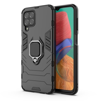 加厚防摔】三星M33手机壳新款潮牌Samsung Galaxy M33 5G Case Back Cover保护套带车载磁吸指环扣支架适用男