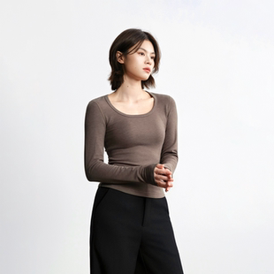 打底套装 秋衣秋裤 四针六线 亲肤锁温保暖 博拉绒 德绒美雅碧修身
