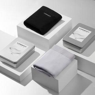 120支莫代尔2条装 抗菌面料平角裤 抗菌四角内裤 偶得·男士