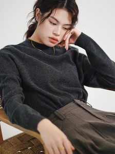 偶得一物·2022康赛妮羊绒打底衫 中领 100%山羊绒 销量2K＋