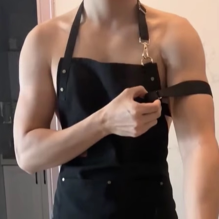 男士情趣围裙式迷你禁欲系欧美风小心机SM主奴铃铛项圈性感束缚情