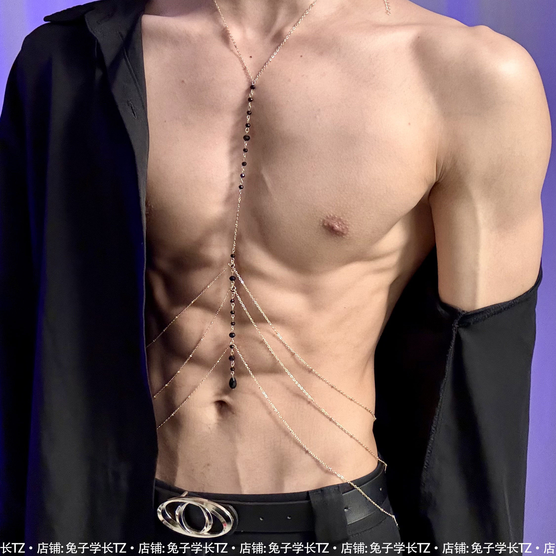 黑色2025年夏季水晶常规流苏中国图片