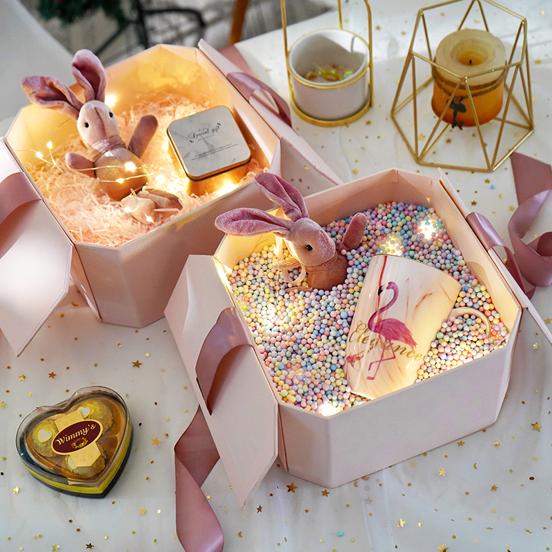 伴手禮盒大號ins風生日伴手禮盒