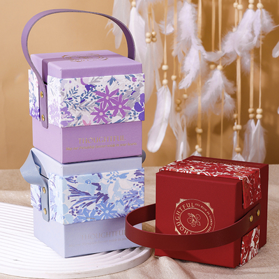 结婚喜糖盒生日礼盒空盒子高级婚礼伴手礼盒手提礼物盒礼品包装盒