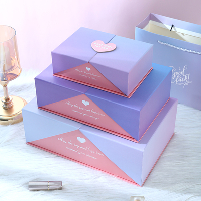 礼盒空盒子生日礼物盒新款高级礼品包装盒七夕送女生伴手礼盒大号