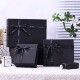 礼盒空盒子新款 盒黑色礼品盒高级伴手礼盒 生日礼物盒大号礼品包装