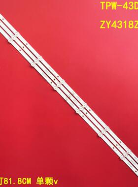 适用TPW-43DLED卓异ZY4318Z灯条CC02430D818V07 430E(430C)3X8