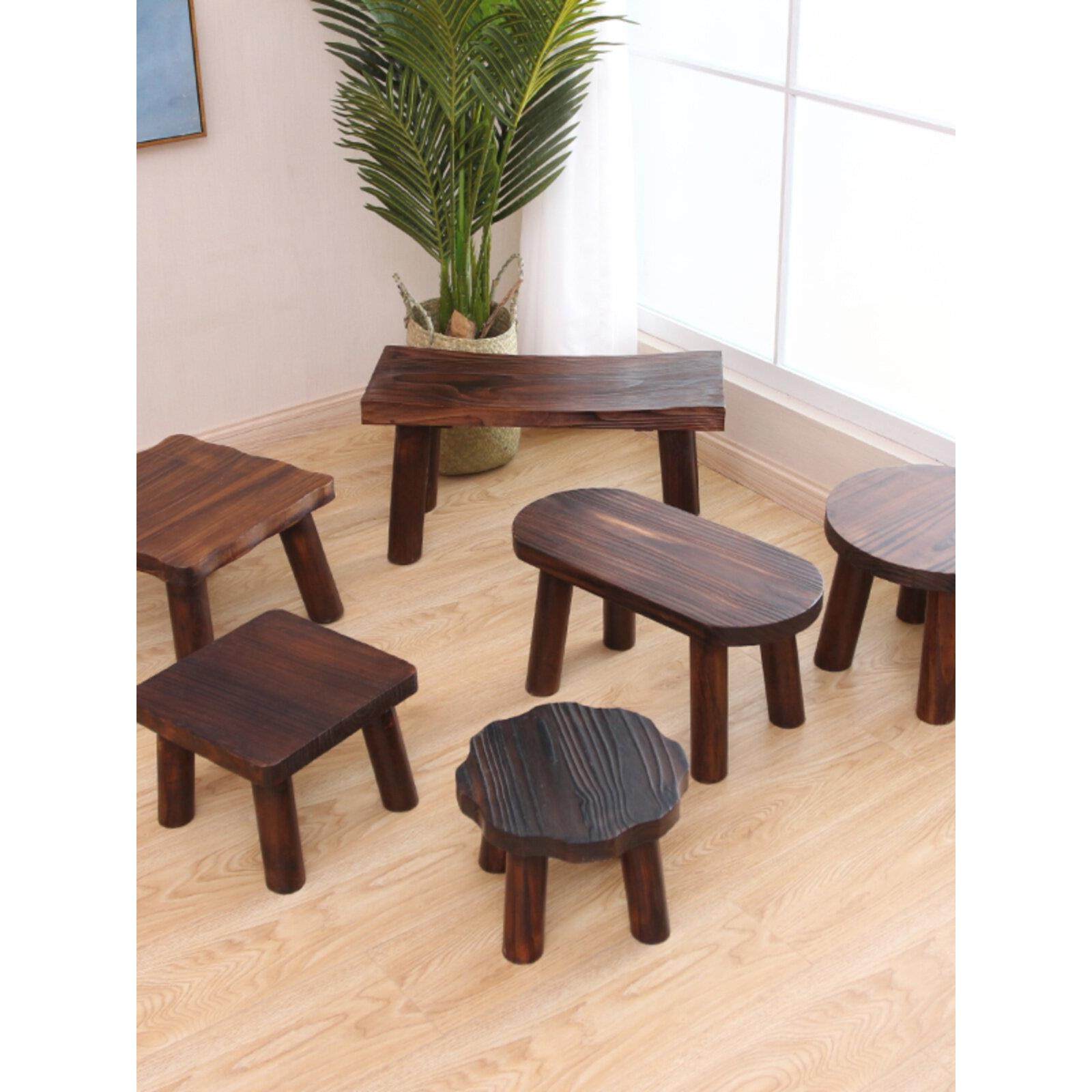 实木凳小木凳子小板凳家用矮凳客厅小圆凳换鞋凳加厚儿童木头椅子,住宅家具,矮凳,淘宝优惠券,粉丝福利购,淘宝优惠卷