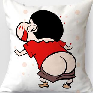 蜡笔小新卡通定制两用抱枕被子卧室床头靠枕汽车沙发靠垫午睡枕