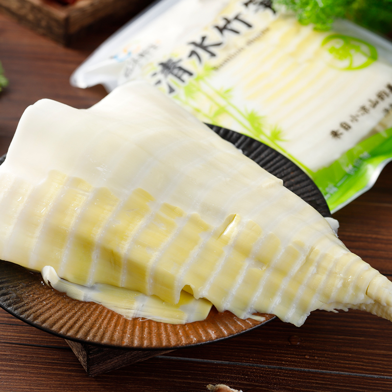 嘉乐鲜生四川高山野生小笋尖火锅笋片超薄嫩笋火锅搭配食材串串店