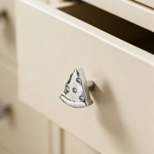 法式亮银拉手高档新中式中古风轻奢柜门橱柜衣柜抽屉家具把手大全