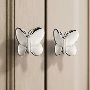 法式亮银拉手高档新中式中古风轻奢柜门橱柜衣柜抽屉家具把手大全