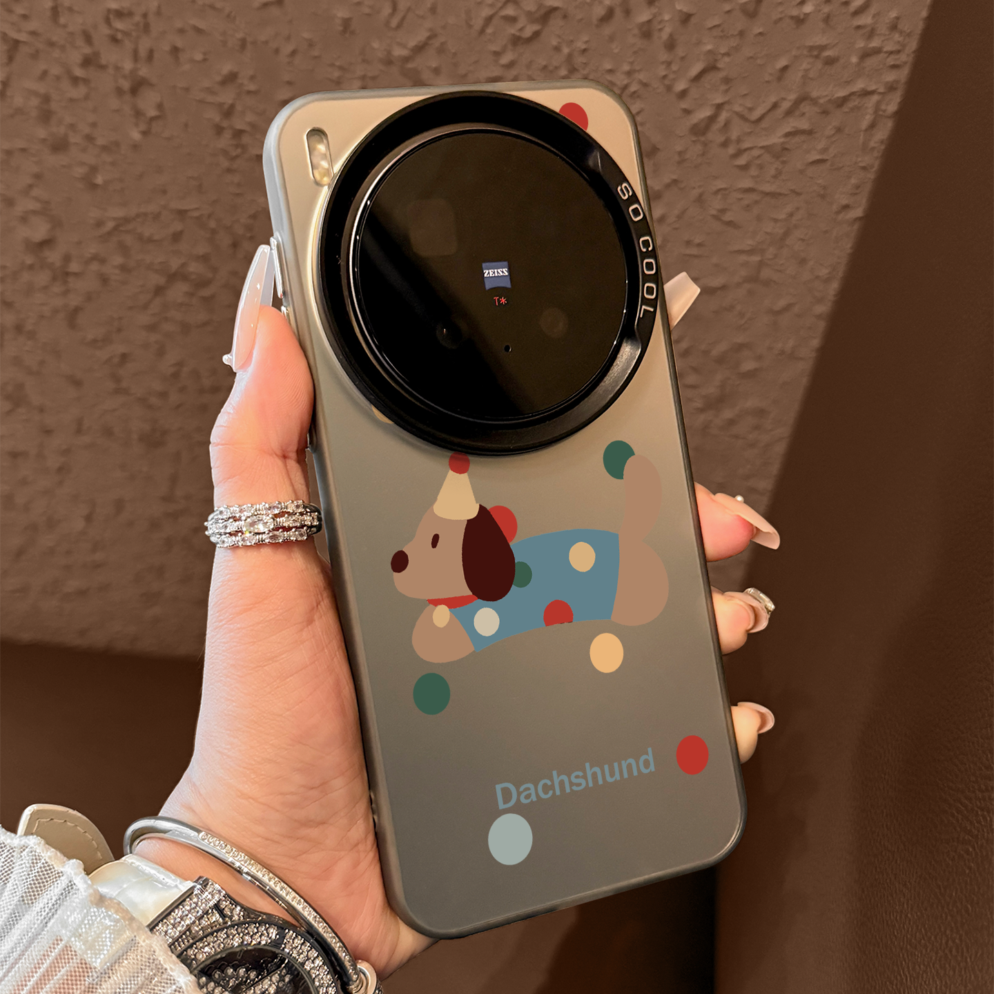 适用于vivox300pro手机壳创意新款vivox300可爱波点腊肠狗x300pro高级感x300全包防摔保护套vivo男女同款硅胶,3C数码配件,手机保护套/壳,淘宝优惠券,粉丝福利购,淘宝优惠卷