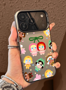 适用苹果17promax手机壳新款哭娃樱桃iphone17高级感17pro超薄air专用16全包15防摔14简约13网红12创意11女款