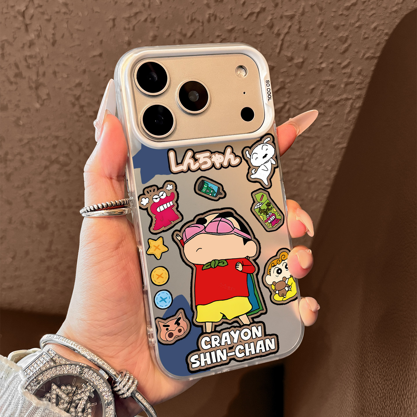 适用于苹果手机壳恶搞小新