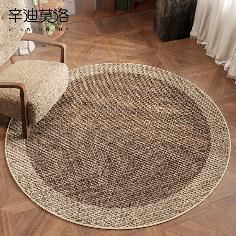 地毯圆形电脑椅地垫客厅沙发卧室床边毯吊篮书房转椅防滑隔音脚垫,居家布艺,转椅地垫,淘宝优惠券,粉丝福利购,淘宝优惠卷