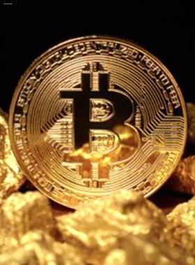 小尺寸 黄铜手工 Bitcoin 金币BTC世界钱币 铜色比特 纪念币 硬币