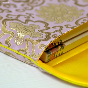 24*34藏式双层放经书的收纳袋子大号袋经袋抄经袋装佛经的大布袋