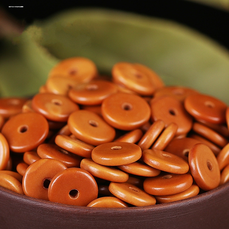 文玩手串橄榄核文玩百香籽