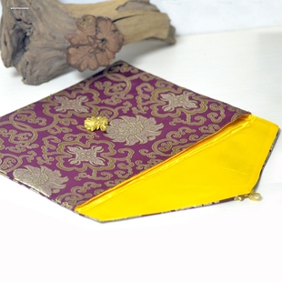 高档布书衣书皮书本保护套手账封皮书套藏式袋经布经书袋经文袋袋