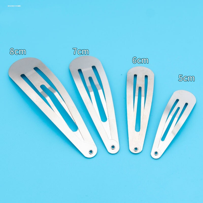 加厚bb夹手工制作diy自制水滴夹发卡发夹发饰夹子饰品配件材料包