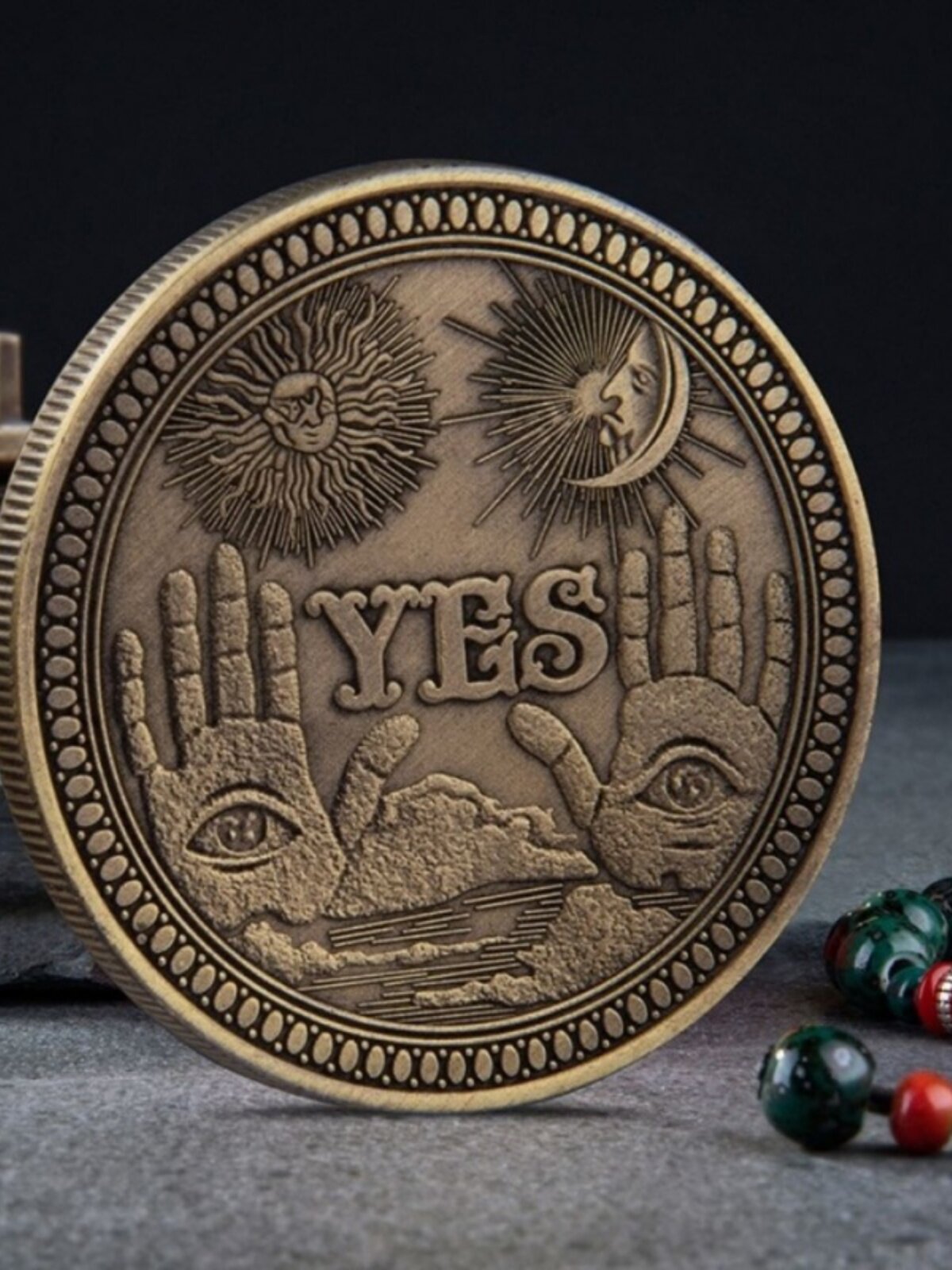 魔术币怪盗基德抖音同款道具 手指转硬币