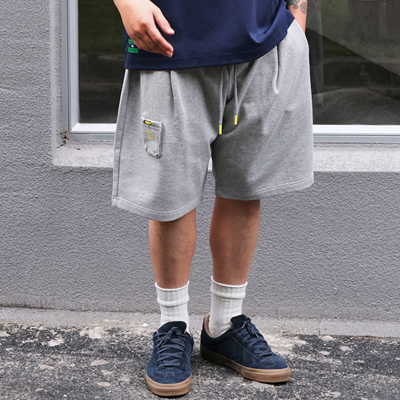 17205短裤宽松四季口袋卫裤