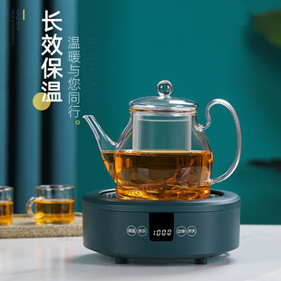 唐戈电陶炉茶炉小型迷你家用玻璃壶煮茶器烧水泡茶光波炉非电磁炉