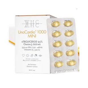 【特价秒杀】WHC小红帽深海鱼油胶囊60粒 rTG结构95%高纯度Omega3