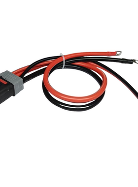 电动车电池QS10P分流线充电线公母插头线210A大电流防打火插头线