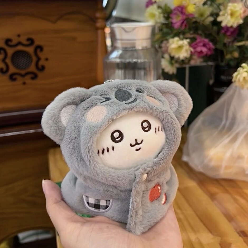 日本正版chiikawa灰色考拉吉伊卡哇小八挂件乌萨奇三花猫玩偶公仔