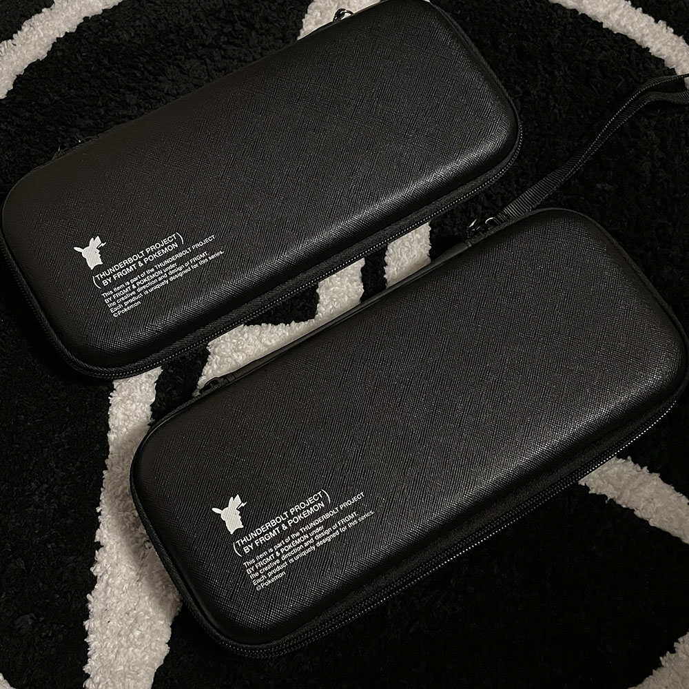 任天堂switch收纳包ns硬质保护套宝可梦，闪电皮卡丘switch保护壳