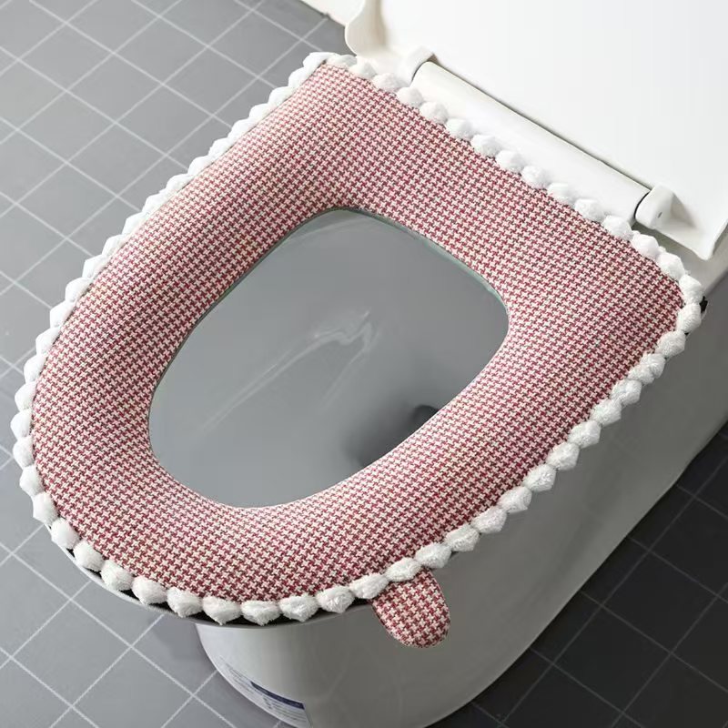 高档加厚款马桶垫坐垫子冬季加厚家用防水四季通用马桶坐便器套圈