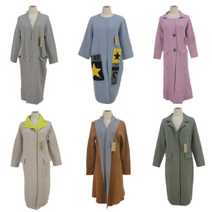 外贸原单长款羊绒外套亲肤保暖贴身贵气呢子衣cashmere开司米A32