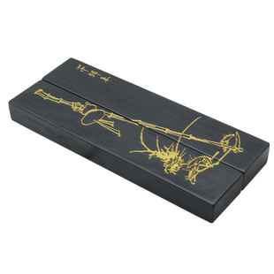 文房文镇中国风镇纸镇尺原石书画书法压书器板压纸压尺石头创意书镇一对文房摆件