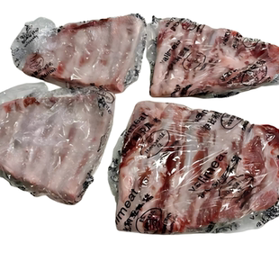 西班牙伊比利亚橡木果黑猪半切肋排背排3341排骨煎烤20斤多省包邮